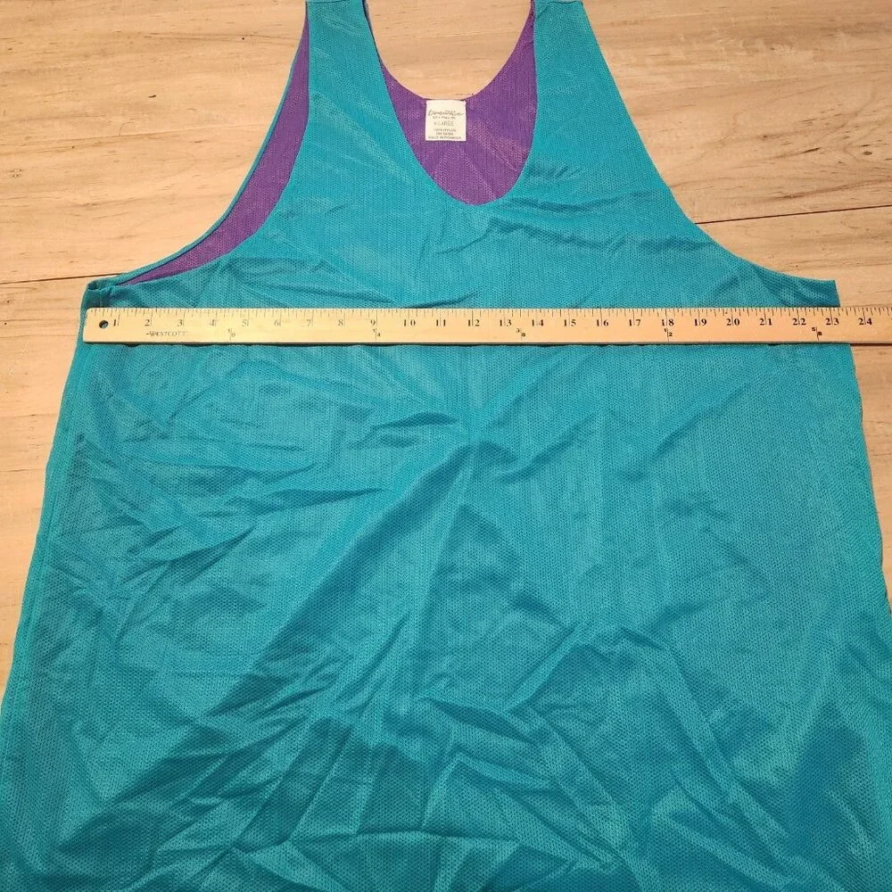 Vintage Generation One Basketball Shorts Tank Top Set Old School Reversible XL‎